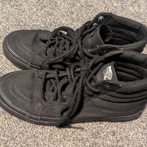 Vans Unisex Black High-Top Sneakers